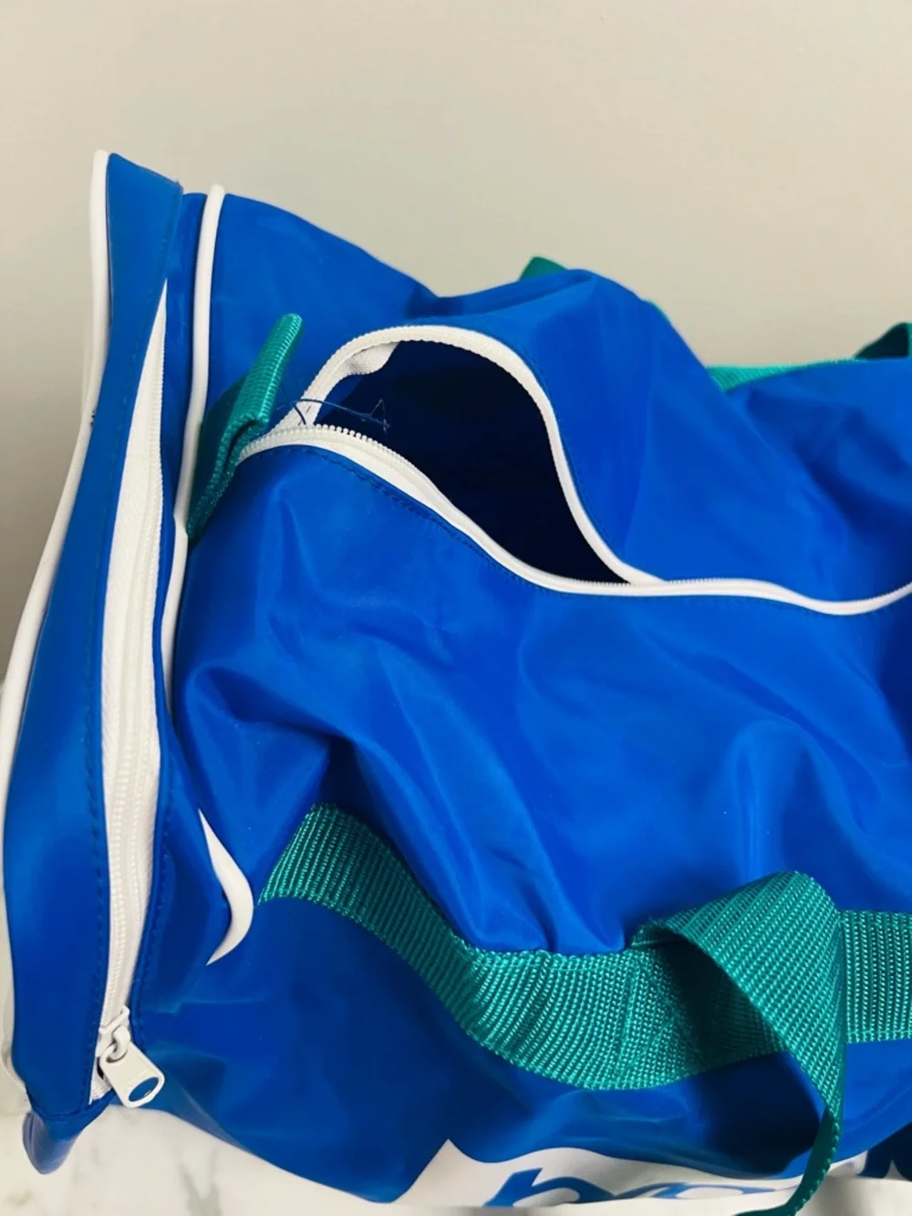 Vintage 1992 Olympic Brother Duffle Bag – Bright Blue & Teal